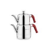 Korkmaz Riva Kırmızı 1.9 lt Çaydanlık Takımı