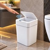 Kosava Sensörlü Çöp Kovası 12 Litre - Beyaz