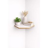 Köşe Raf Düzenleyici Mdf Açık Beyaz