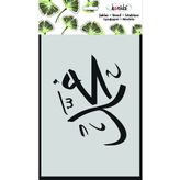 Kosida Stencil Şablon 20X30Cm Muhammed