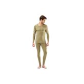 KOTA Erkek Termal Alt Üst Takım, Haki,%65 Polyester%30 Viskon%5 Elastan