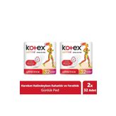 Kotex 32'li 2'li Paket Active Ultra İnce Günlük Ped