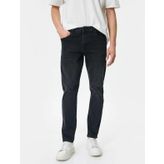 Koton 4SAM40003ND Siyah Erkek Jean Pantolon