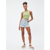Koton Basic Crop Atlet Halter Yaka Fitilli