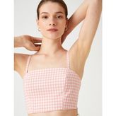 Koton Crop Atlet Ince Askılı - 42 - Pembe