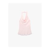 Koton Degaje Halter Yaka Saten Bluz