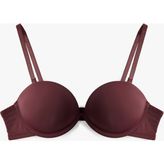 Koton Destekli Ekstra Dolgulu Basic Maximizer Sütyen - 75B - Bordo