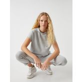 Koton Kısa Kollu Sweatshirt Modal Karışımlı
