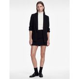 Koton Krep Kumaş Şal Yaka 3/4 Kollu Blazer Ceket - 38 - Siyah