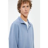 Koton Mavi Erkek Sweatshirt 5WAM70002MK
