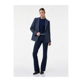 Koton Normal Bel Slim Fit İspanyol Paça Kumaş Pantolon