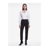Koton Pamuklu Yüksek Bel Slim Fit Puantiyeli Cepli Cigarette Pantolon