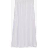 Koton Regular Fit A Kesim Viskon Maxi Etek - Mor - 38