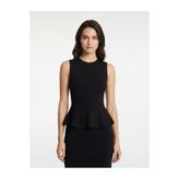 Koton Regular Fit Kolsuz Peplum Bluz