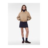 Koton Slim Fit Çizgili Mini Şort Etek