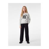 Koton Uzun Kollu Bisiklet Yaka Panda Baskılı Pullu Payetli Sweatshirt