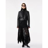 Koton X Selected by Melis Ağazat - Asimetrik Dantelli Maxi Kloş Etek