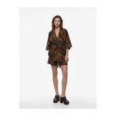 Koton X Selected by Melis Ağazat - Püsküllü Kuşak Detaylı Floral Desenli Kimono