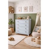 Koza Oslo %100 MDF 4 Çekmeceli Bebek & Çocuk Şifonyer