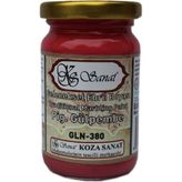 Koza Pigment Gülpembe 105 cc Sanat Ebru Boyası