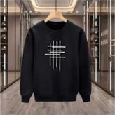 Kozia Outdoors Baskılı Oyaka Unisex Oversize Sweatşhirt Siyah Siyah