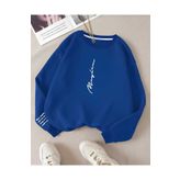 KOZİA OUTDOORS Oversize Unisex Bisiklet Yaka Sweatshırt