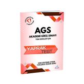 kpss ailesi Ags Akademi Giriş Sınavı Yaprak Test