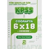 KPSS Coğrafya 6x18 Deneme