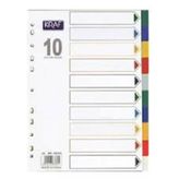 Kraf 1010R Plastik Seperatör 10 Renk (12'Li Paket)