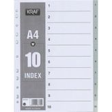 Kraf A4 1-10 Rakam Ayraç