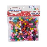 Kraf Kids Simli Ponpon 1 cm 200'lü