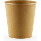 Kraft Kağıt Bardak 8oz 20 Adet - NATUREL