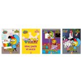 Kral Şakir Boyama Seti-4 Kitap Takım