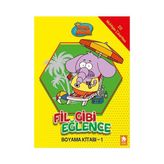 Kral Şakir - Fil Gibi Eğlence Boyama Kitabı- 1