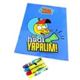 Kral Şakir KS-386 Mavi Boyama Seti
