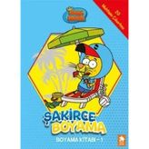 Kral Şakir Şakirce Boyama Kitabı -1 Eksikparça