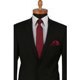 Kravatkolik KK9295 Bordo Kum Mendilli Kravat