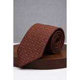 Kravatkolik Sarı - Bordo Kare Kravat