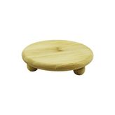 Krd Home KRD-7226 Bamboo Bambu Sunum Tabak Ayaklı 11X11CM