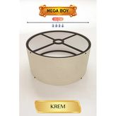 Krem Lambader Başlığı 35 Cm Mega Boy