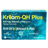 Krilom QH Plus Krill Yağı 30 Kapsül Balık Yağı