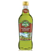 Kristal 1 lt Soğuk Sıkım Yumuşak Natürel Sızma Cam Şişe Zeytinyağı