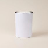Kristal Banyo Çöp Kovası - Beyaz - 5 Lt