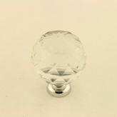 KRISTAL CAM DUGME KULP 30 MM. KROM