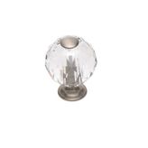 KRISTAL CAM DUGME KULP 40 MM. KROM LUX