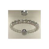 Kristal Taşlı Yıldız 3Renk Toplu Modern Led Avize