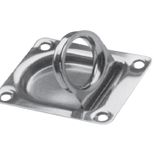 Krom Gömme Kulp 55x65mm