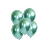 Krom Metalik Yeşil Balon 5 Adet