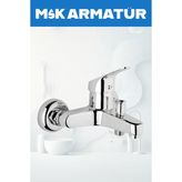 Krom Mix Banyo Bataryası Çeşmesi