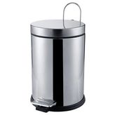 Krom Pedallı Çöp Kovası 5 Lt (Mikro)